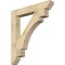 Ekena Millwork Merced Slat Rough Sawn Bracket, Douglas Fir, 6"W x 44"D x 48"H BKT06X44X48MRC06RDF - alternate 1